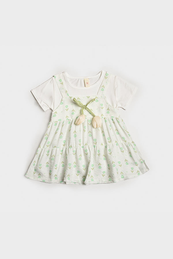Imported Tulip Charm Baby Dress (PW176)