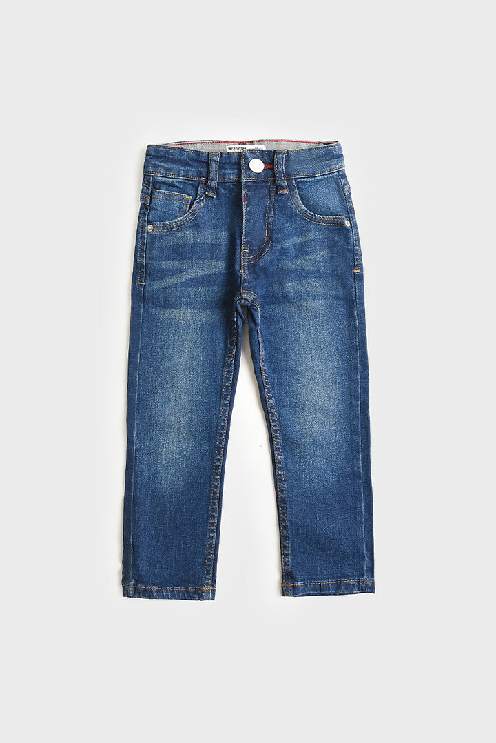 Stretchable Dark Blue Jeans (PW260)