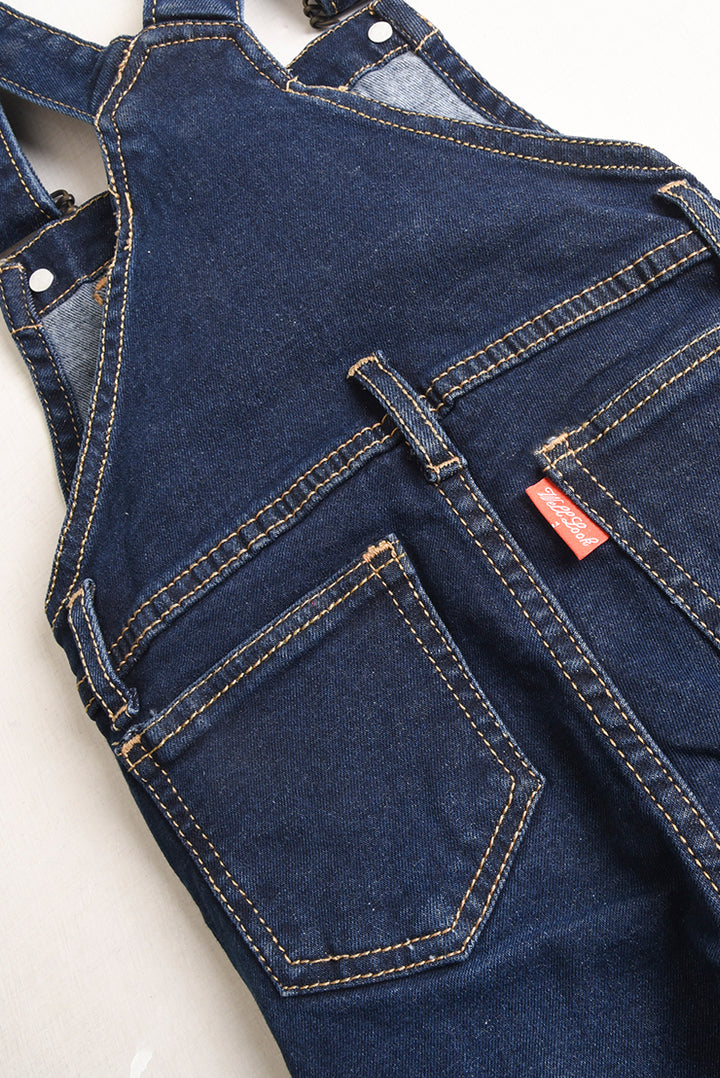 Dark Blue Denim Dungaree (PW552)