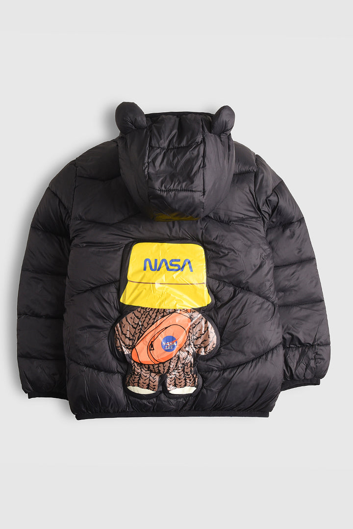 Black Buddy Puffer Jacket (PW538)