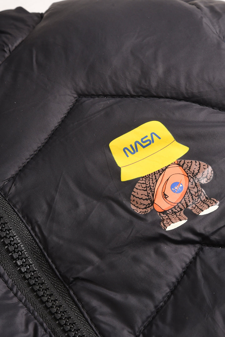 Black Buddy Puffer Jacket (PW538)