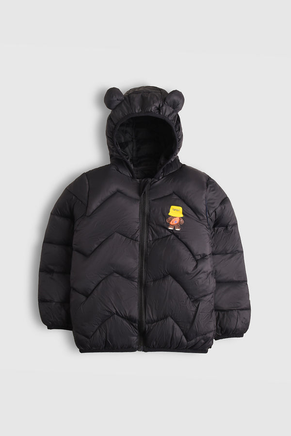 Black Buddy Puffer Jacket (PW538)
