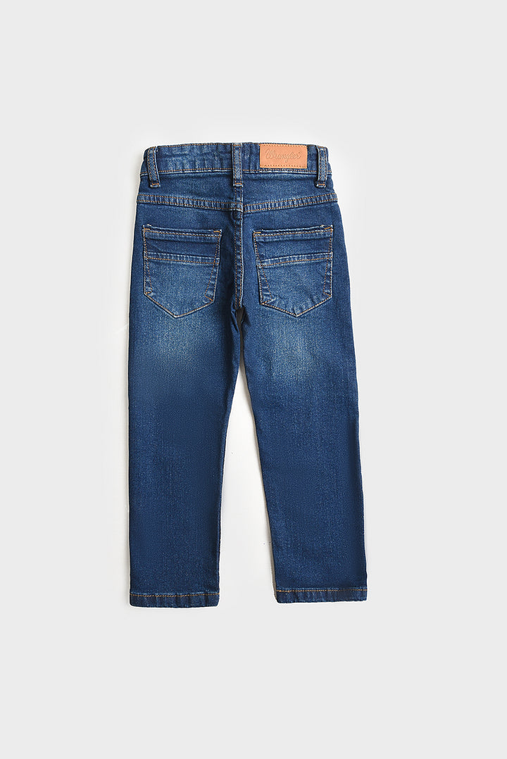 Stretchable Dark Blue Jeans (PW260)