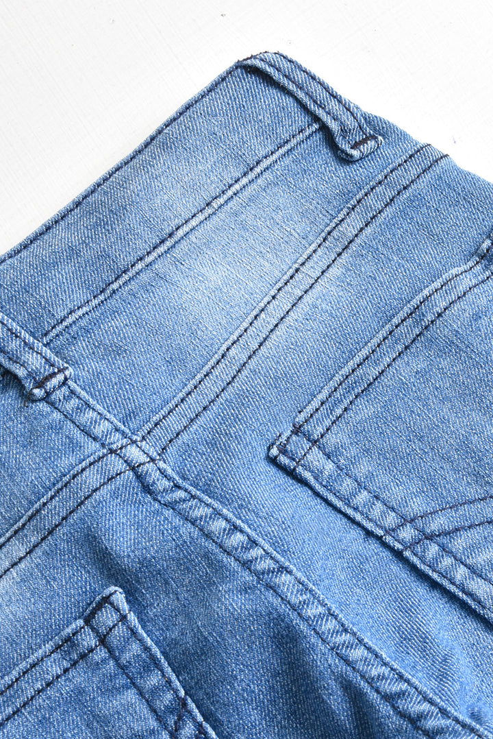 Stretchable Light Blue Denim Shorts (PW205)