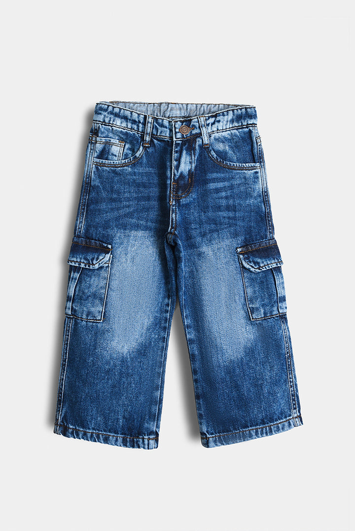 Premium Acid Wash Baggy Jeans (PW501)