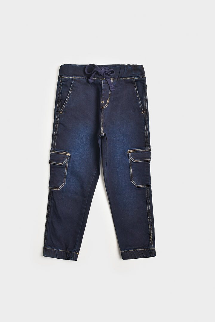 Dark Blue Denim with Six Pocket