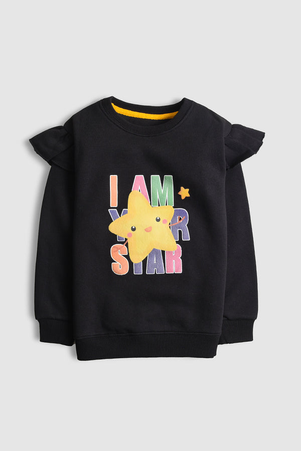 Imported Your Star Ruffle Sweatshirt (PW401)