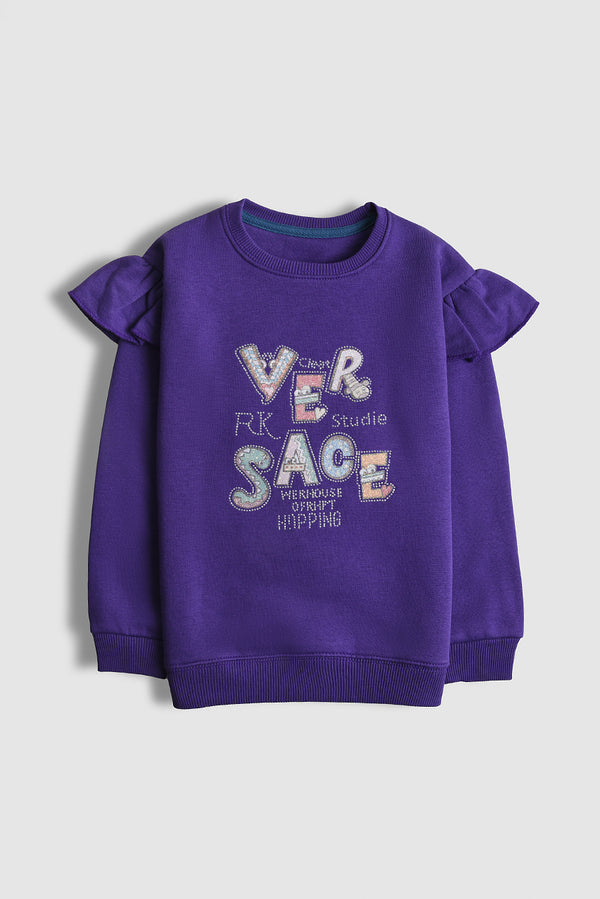 Imported Versace Glitter Sweatshirt (PW403)