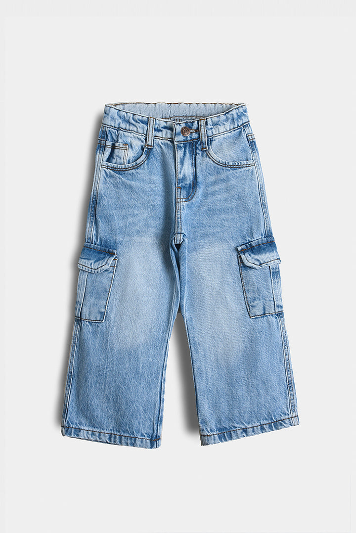 Premium Acid Wash Baggy Jeans (PW366)
