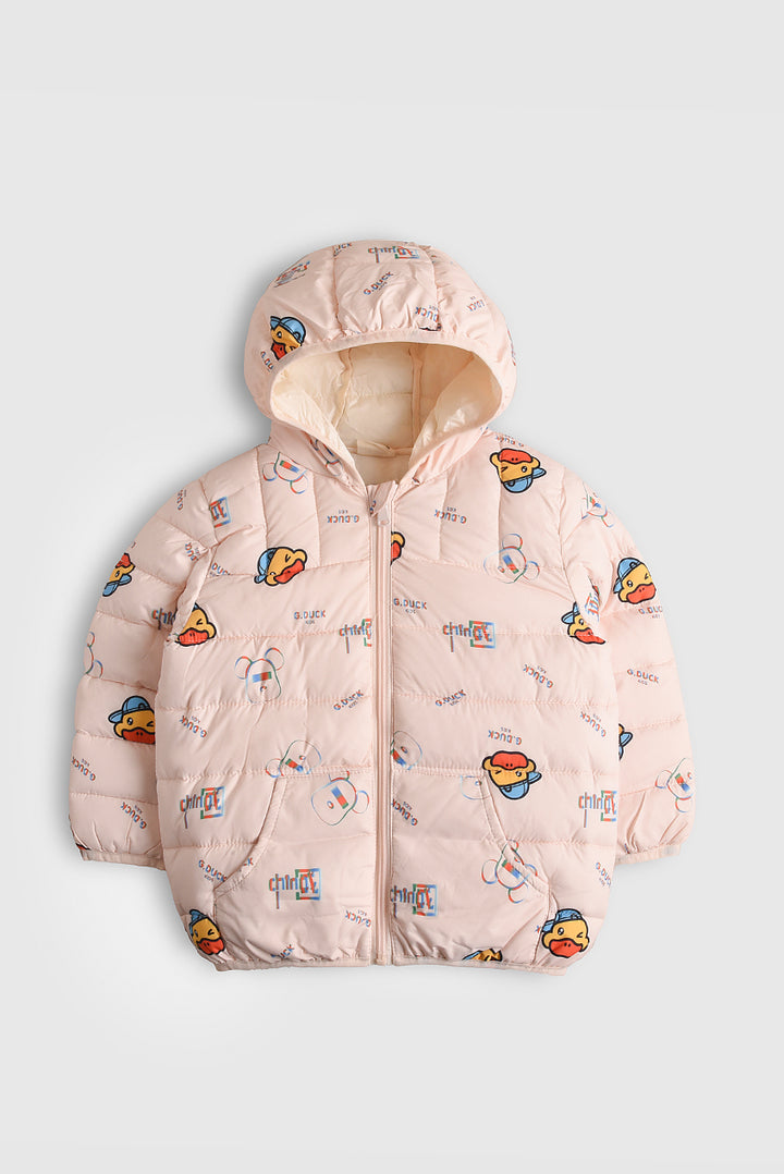 Imported Bubble Duck Zip-Up Puffer Jacket (PW542)