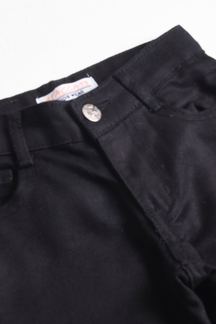 Midnight Bloom Wide-Leg Denim Pants (PW475)