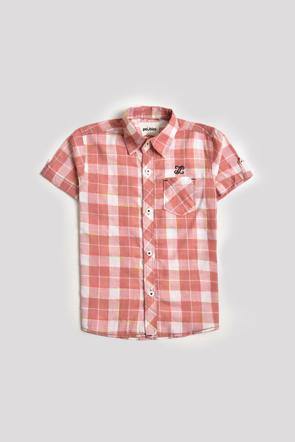 Boys Striped Casual Shirt (PW175)