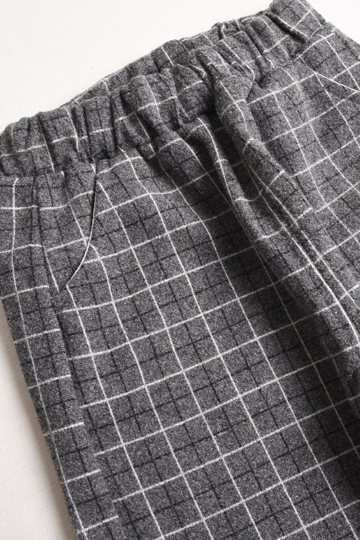 Imported Little Gent Plaid Suit Set ( 3 Pcs)