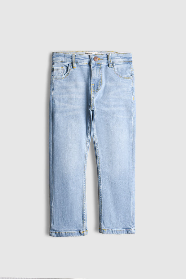 Stretchable Light blue Denim Pants (PW510)