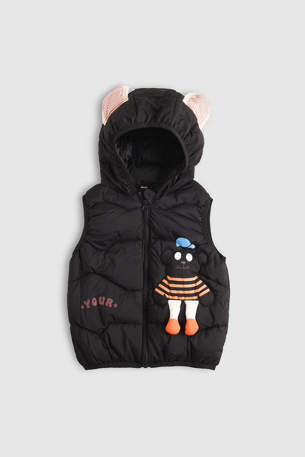 Imported Giggle Sleeveless Puffer Jacket (PW609)
