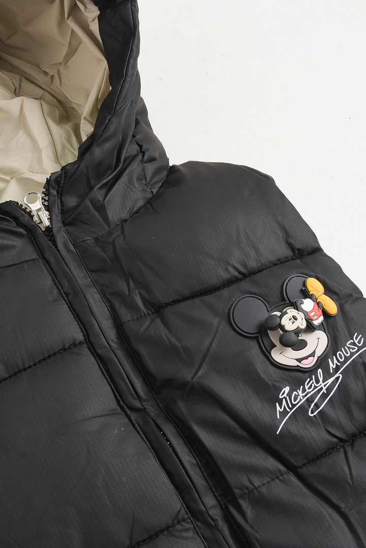 Imported Mickey Mouse Sleeveless Puffer Jacket(PW696)