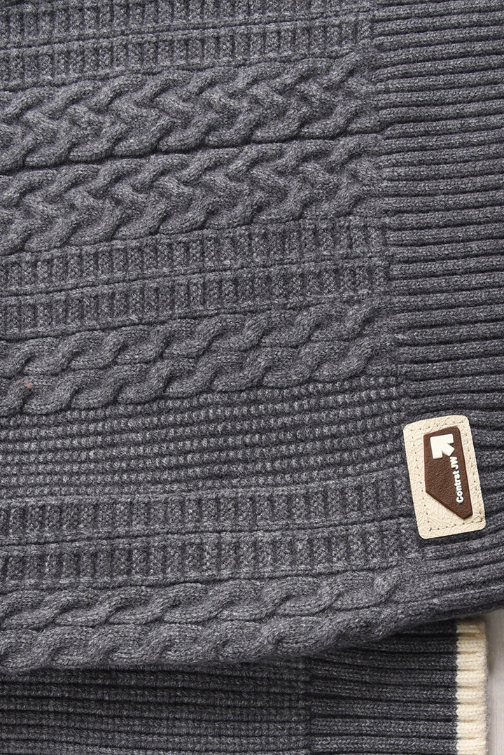 Imported Gray Pullover Sweater (PW755)