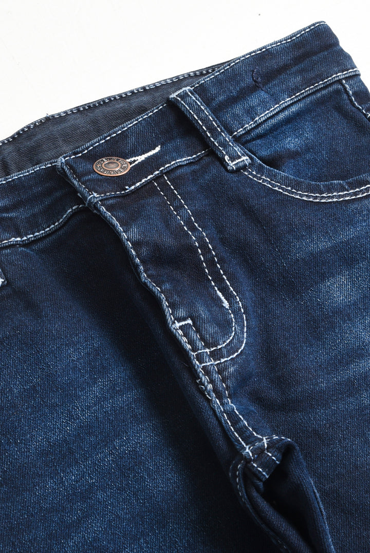Dark Blue Denim Pants (PW384)