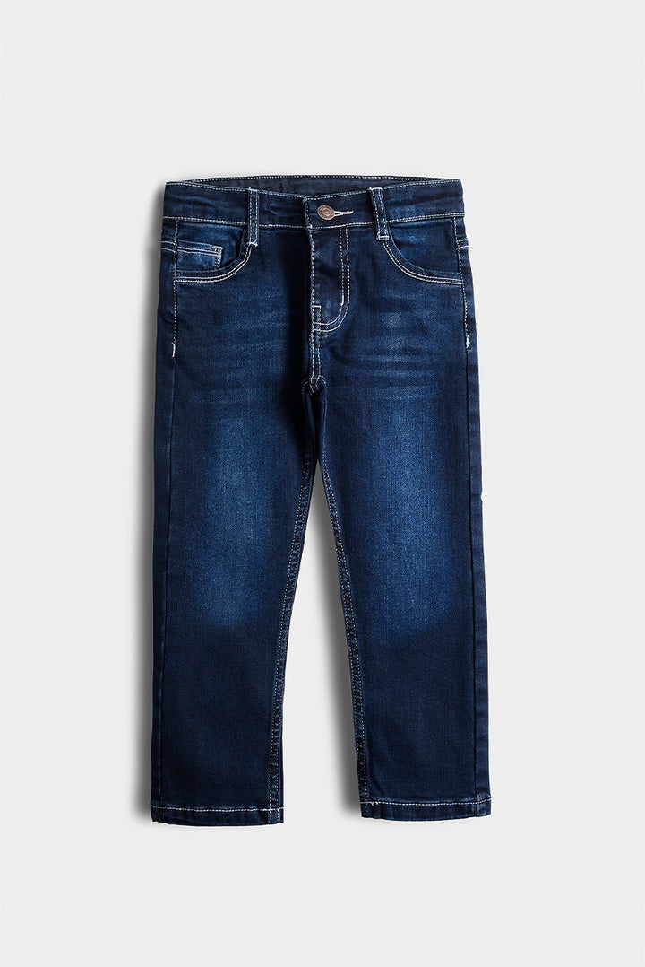 Dark Blue Denim Pants (PW384)